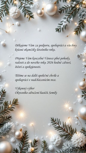 vánoční přání 2025